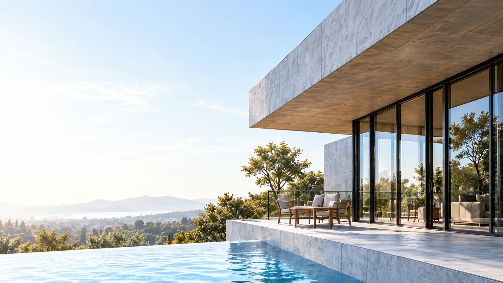 Fictional residential architecture, illustrative image